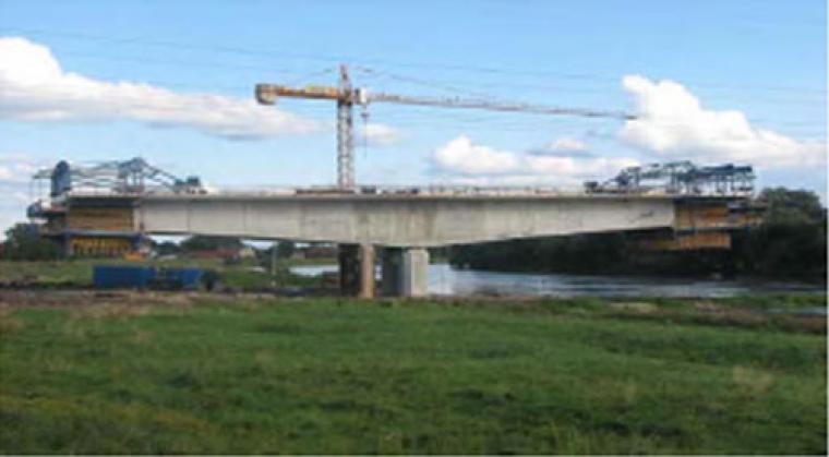 Bridge MD4 on Eastern Bypass Wroclaw