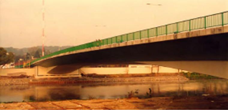 Bridge over Vistula River in Cracow